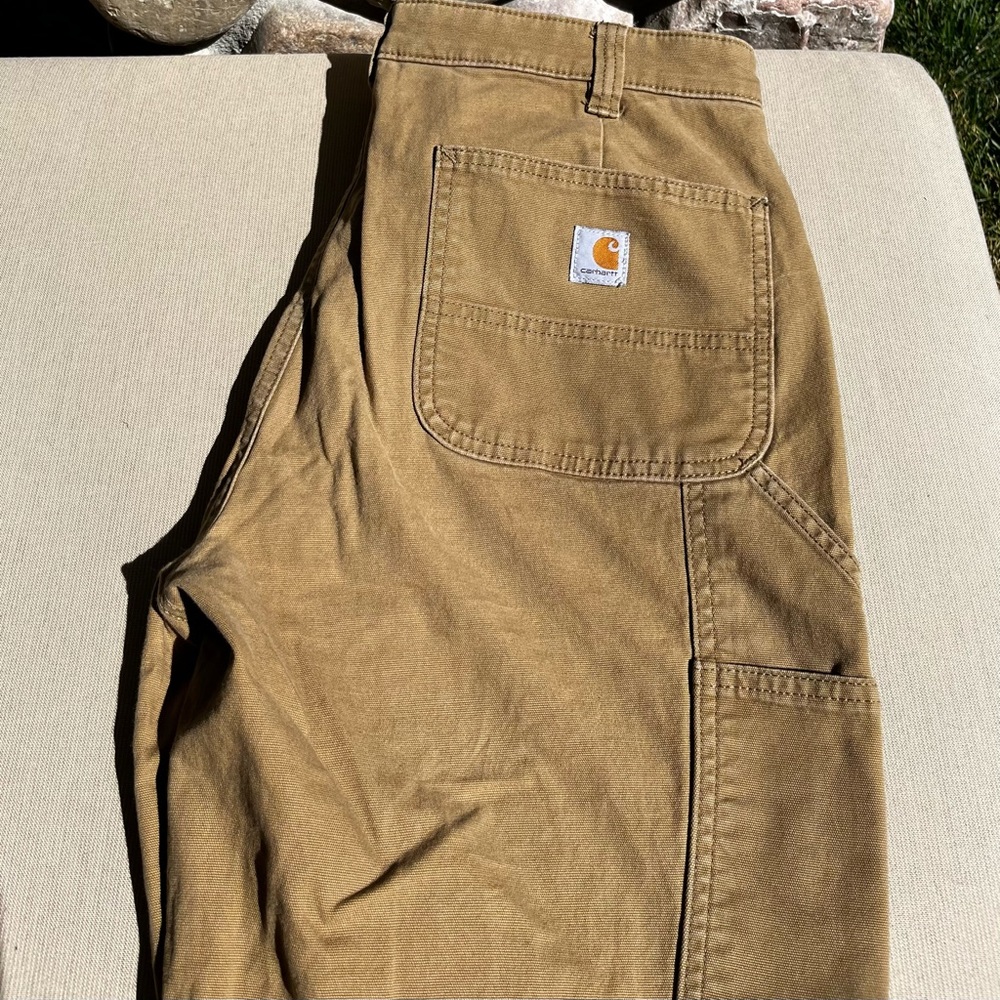 Carhartt tan work pants